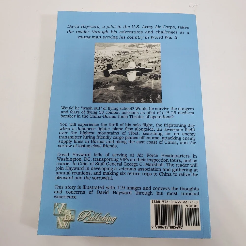 David K. Hayward A Young Man in the Wild Blue Yonder Blue Excellent Signed